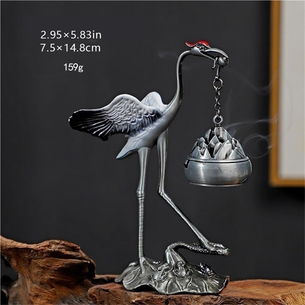 Amazon.com: Hanging Incense Burner, Crane Censer Cone, Incense
