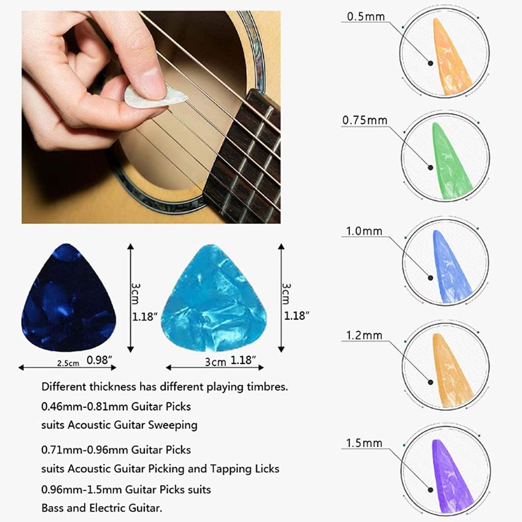 2 Pack Guitar Picks Resin Mold Red Silicone Plectrums Mold DIY Resin Casting Jewelry Mold for DIY Guitar Bass Picks Thumb Finger Picks Keychain Pendant, 2 Count (Pack of 1) image 2