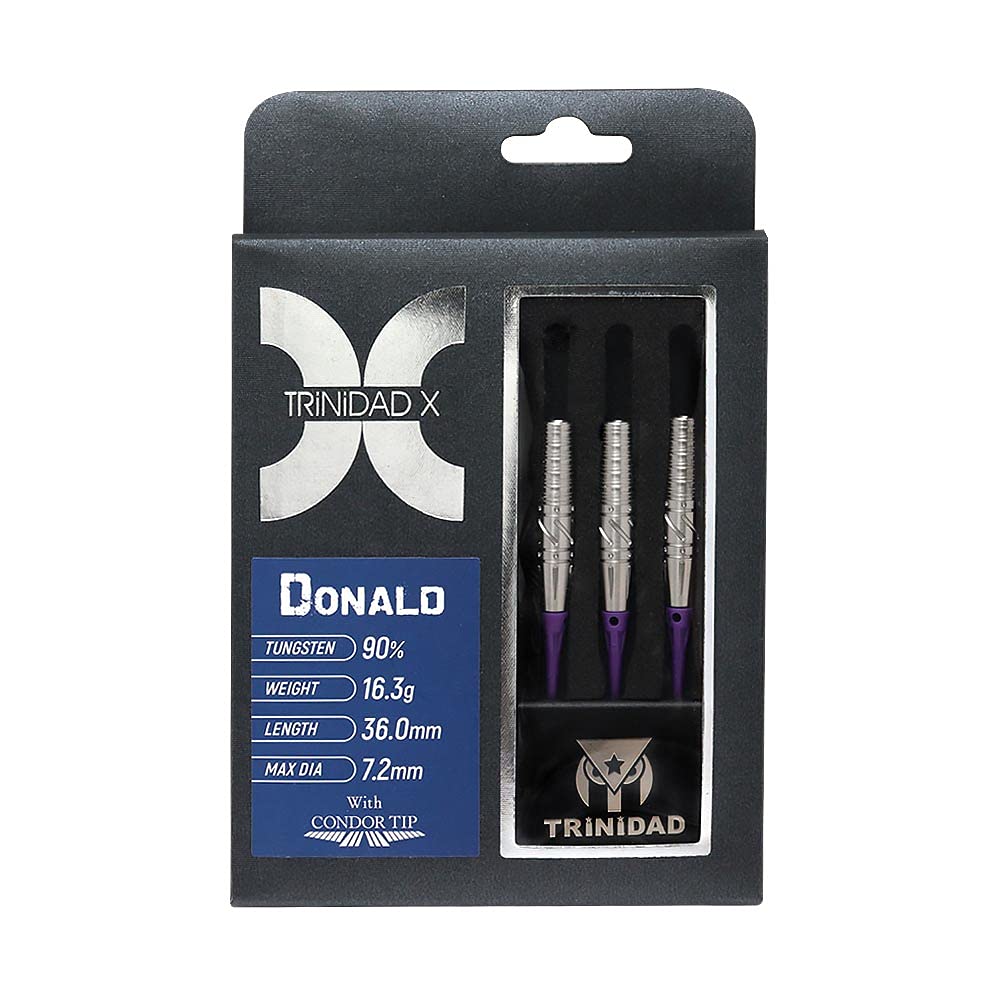 Amazon | TRiNiDAD Xシリーズ DONALD ドナルド | ダーツ矢 通販