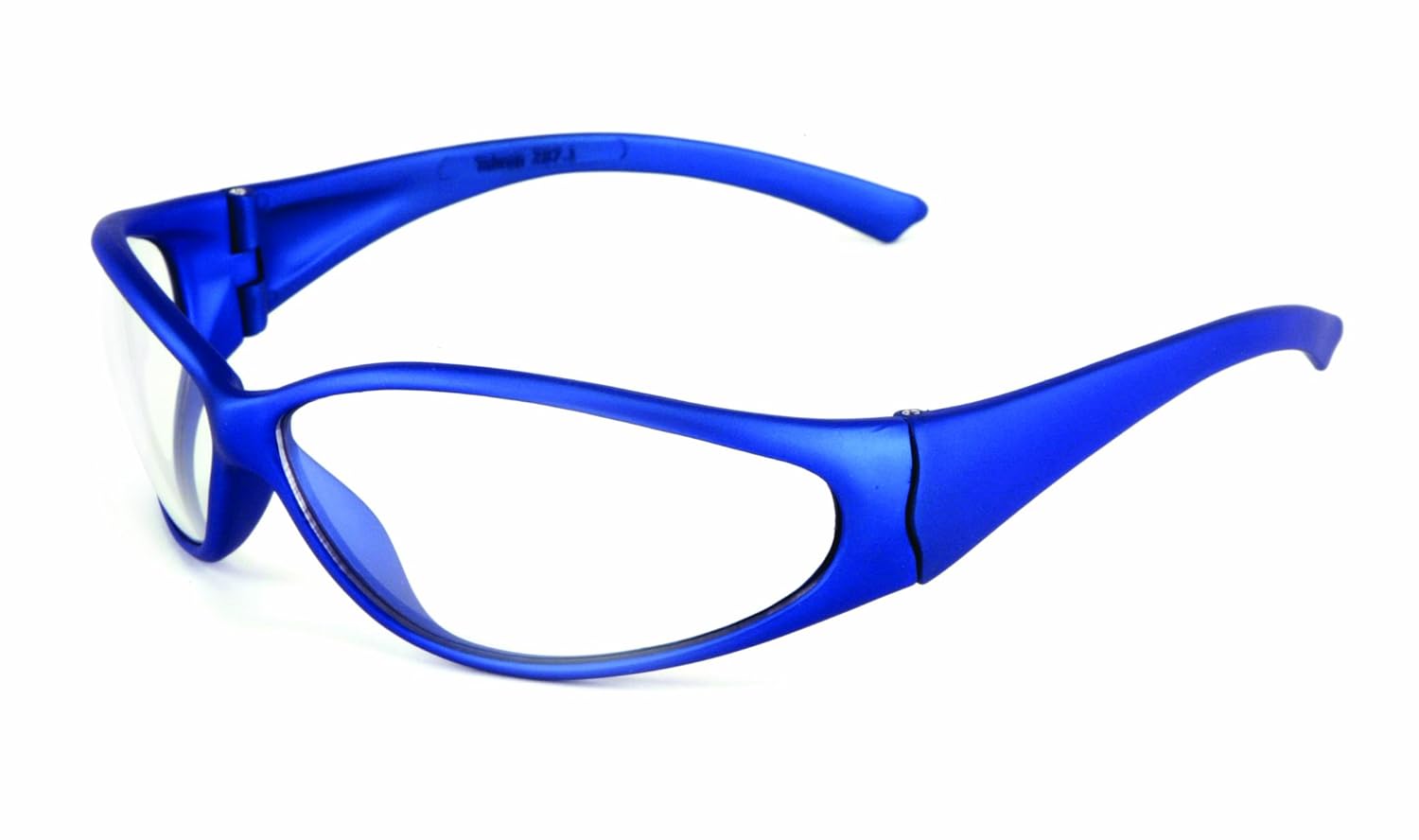 Sellstrom 70631 Atlantis Series Protective Eyewear, Clear Lens, Blue Frame (Pack of 12) Safety