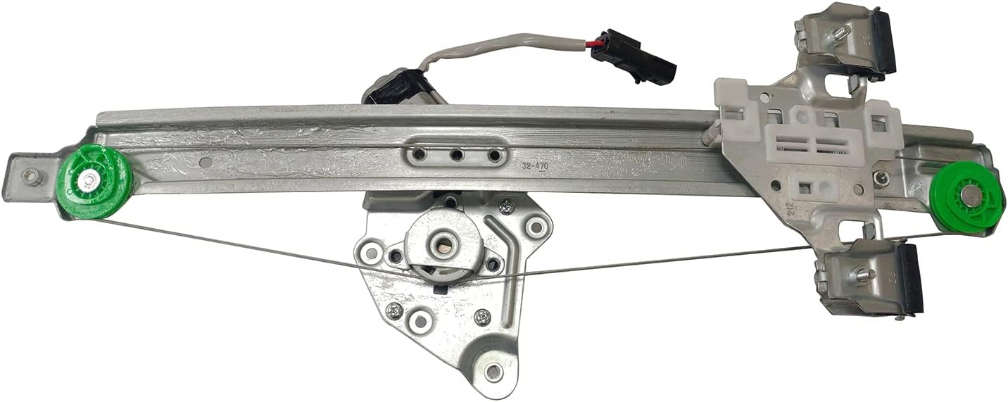 TYC 660663 Power Window Motor and Regulator Assembly Rear Right-Side Compatible with 2012-2017 Chevrolet Equinox