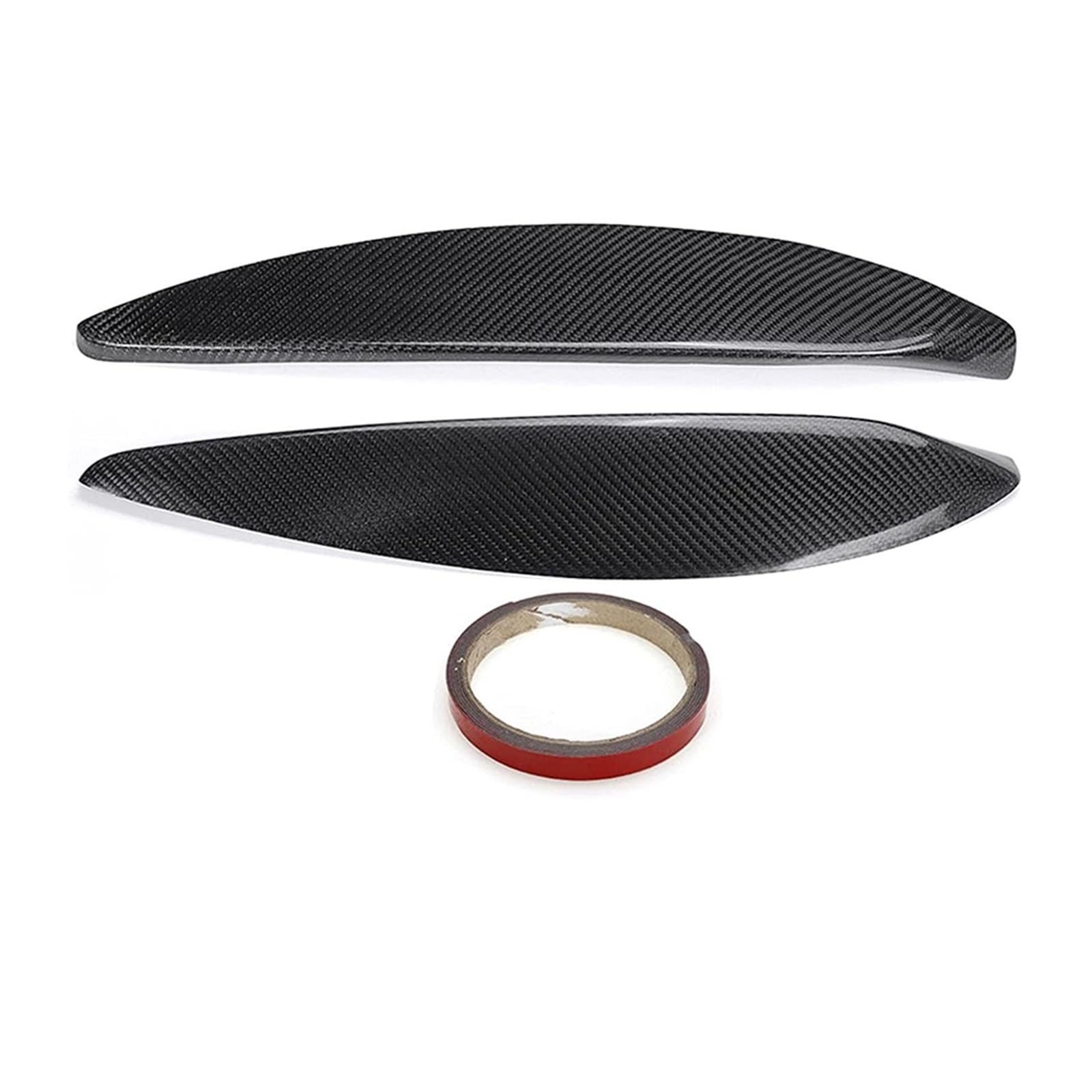 Cache-phares Opel Astra H MK5 sourcils de phares noirs ajustés - 2