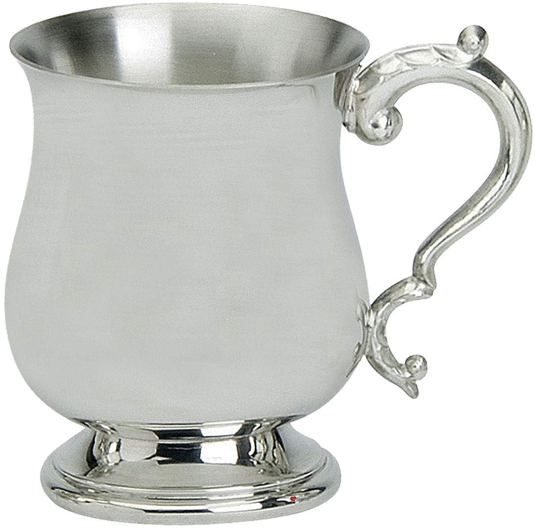 Jarra de peltre hecha a mano con alambre celta un regalo exclusivo de diseño georgiano pulido