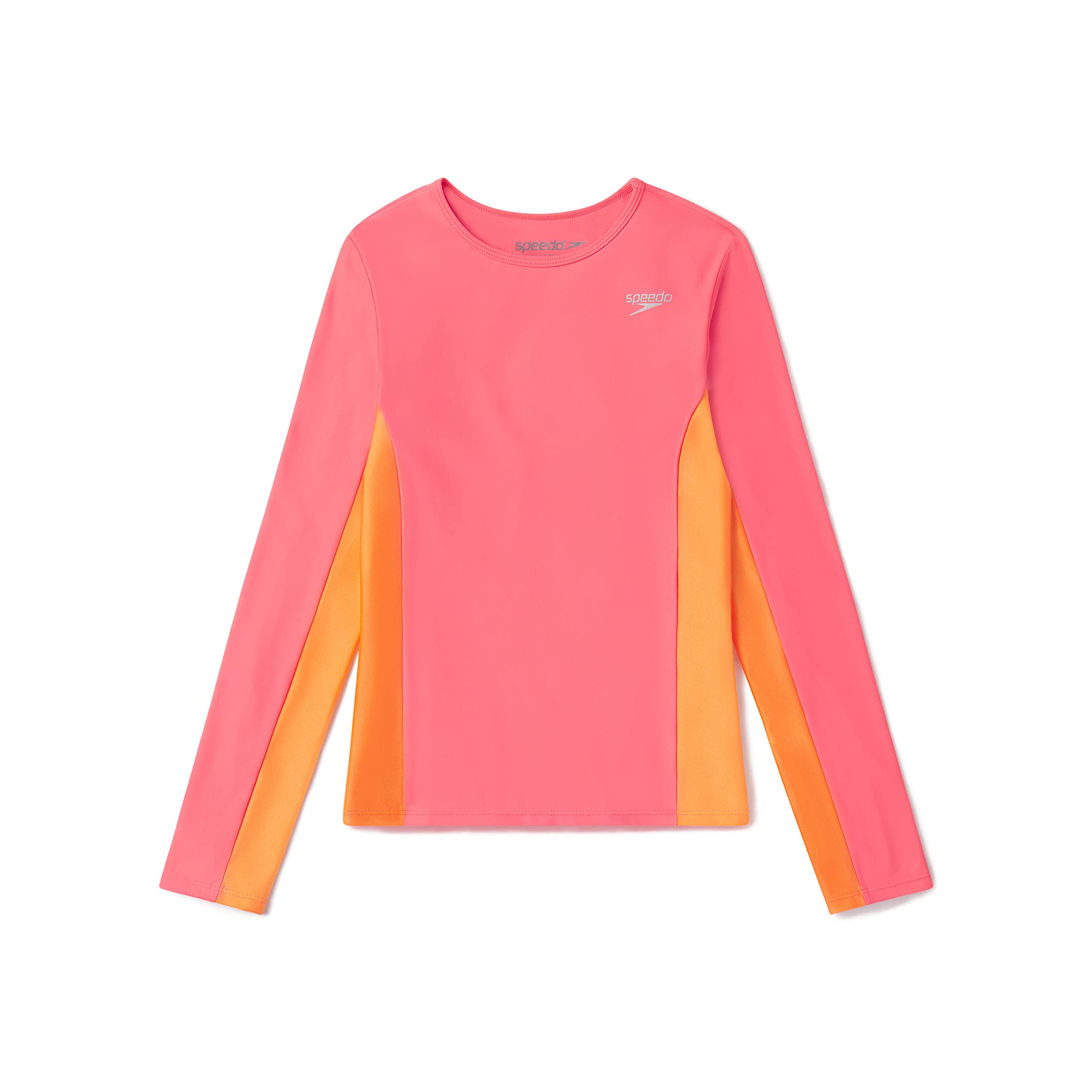 Speedo Girl's Uv Swim Shirt Long Sleeve Rashguard