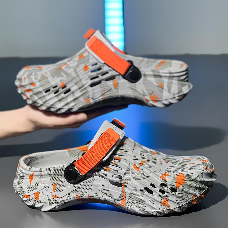 Image of Men's outdoor sports sandals summer water beach shoes casual slippers lightweight breathable