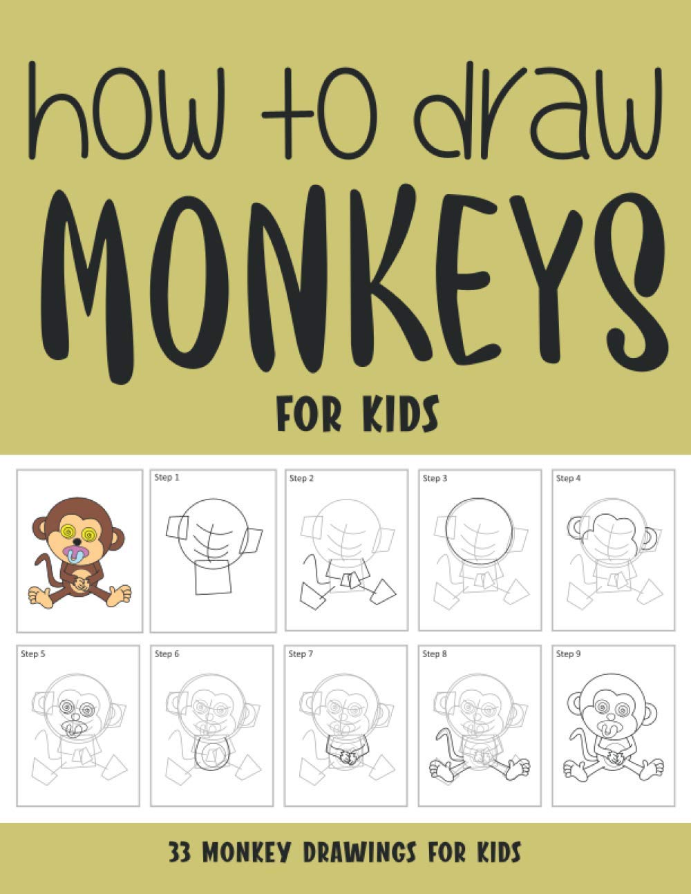 How to Draw Monkeys for Kids