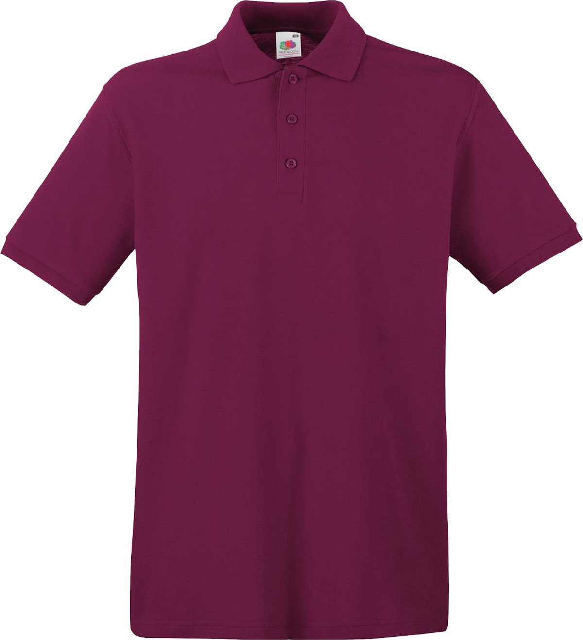 Fruit of the Loom Premium Polo Burgundy 2XL