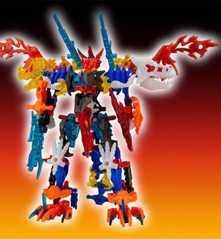 ほねほねザウルス　覇王龍スーパーアーマードブレイズティラノキング Amazon.co.jp: ② ほねほねザウルス 覇王竜スーパーアーマード