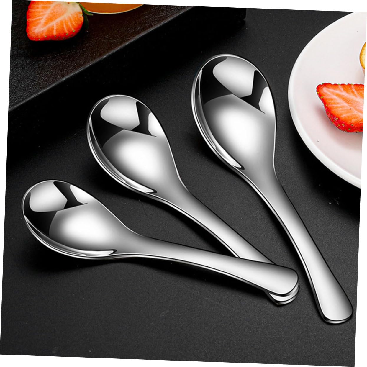 ULTECHNOVO Cuillère à Sauce Inoxydable Avec Bec Verseur Louche