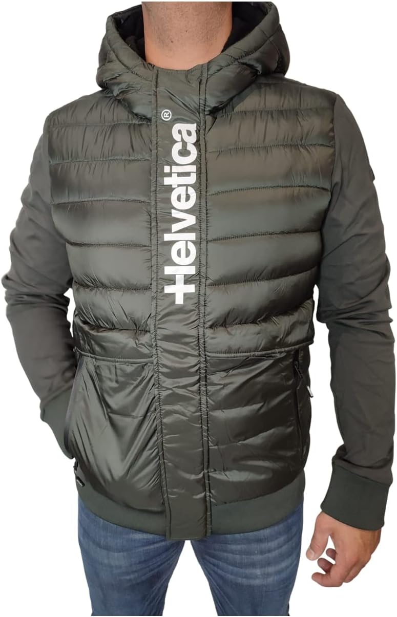 Helvetica Veste zippee a Capuche Homme Ref 58617 K - XL : Amazon.fr: Mode