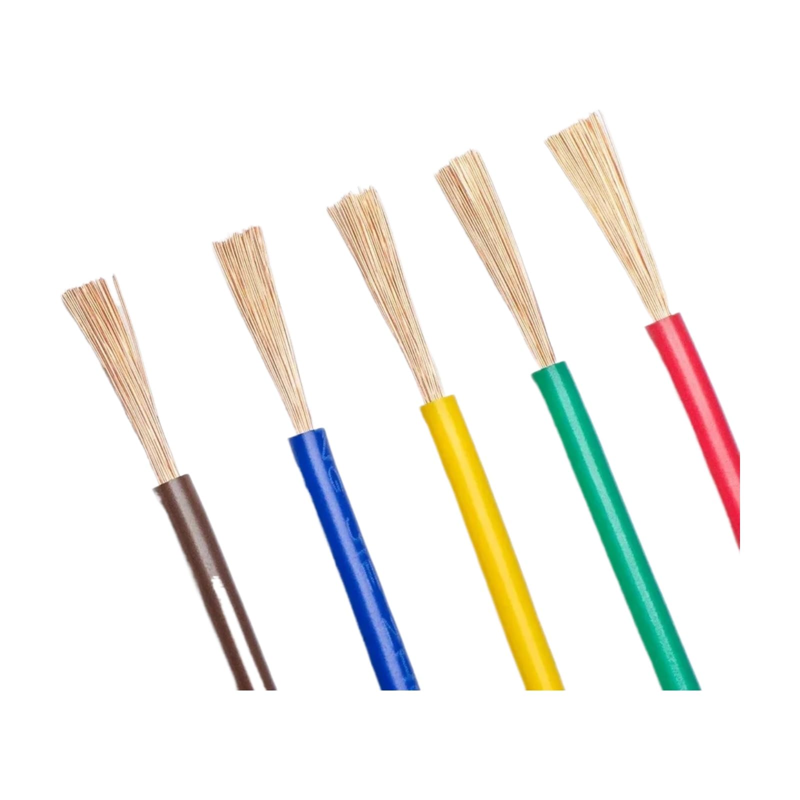 Kable elektryczne wielowątkowe. PVC300/500V(WHITE; 10 m, 13AWG (2,5 mm2))