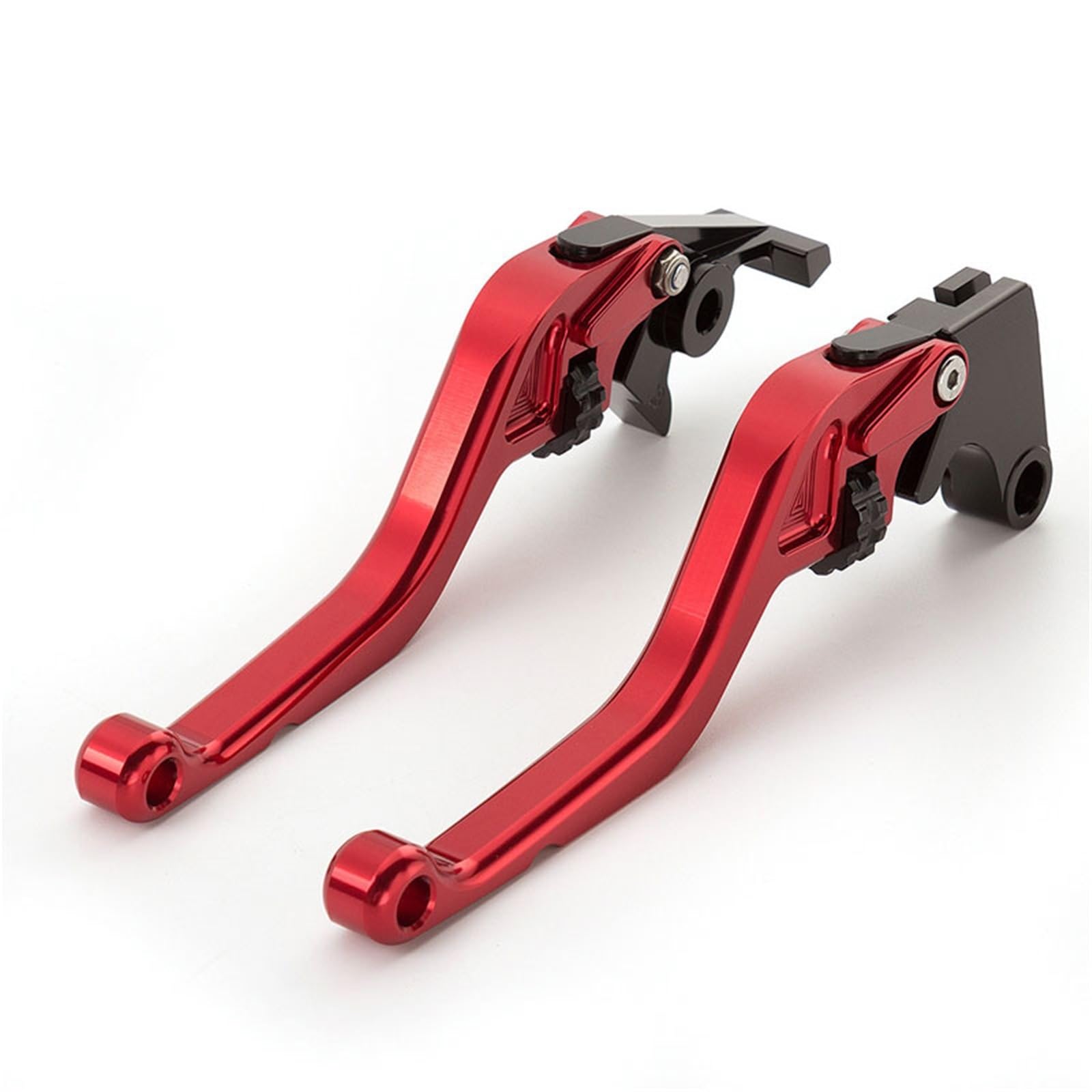 Gjihkwgz Red Motorcycle Brake Clutch Lever For Fz-07 For Mt-07 For Fz-09 For Mt-09 For Mt09 Sr 2014-2018 Roller Adjuster Motorcycle Adjustable Brake Clutch Levers Clutch Brake Lever(Red)