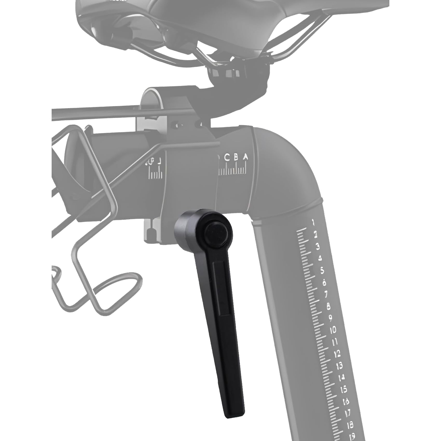 Exercise Bike seat Levelling Lever.Fits for Peloton Bicycle,Alloy Adjustable Handle Replacement Parts Bicycle Adjustable Handle