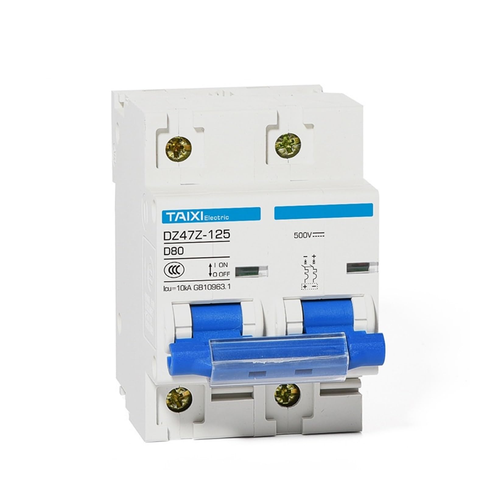 NVSFZGIYG DC MCB DZ47Z-63 2P 1000V Solar Miniature Circuit Breaker(2P 100A)