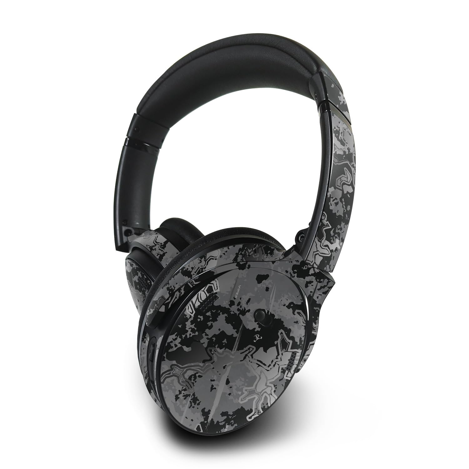 MightySkins Skin Compatible with Bose QuietComfort 45 Headphones - Viper Urban | Protective, Durable, and Unique Vinyl Decal wrap Cover | Easy to