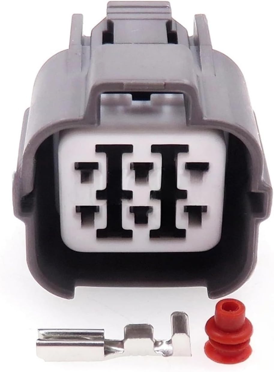 automotive connectors 6 Pin Automobile Connector 6181-0074 6189-0133 6918-0330 easy replacement(Female,10PCS)