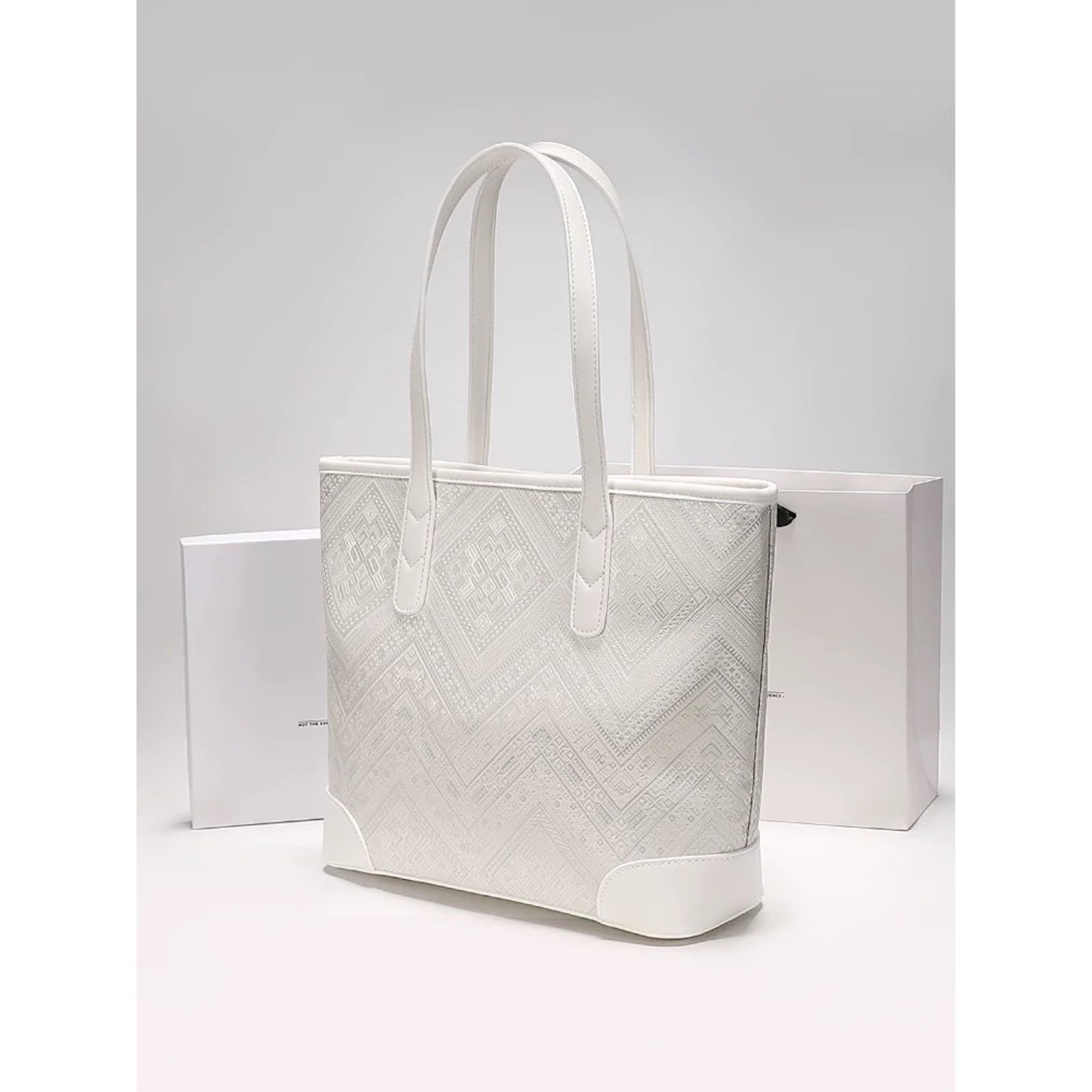 HJDMO Borsa in pelle da donna grande borsa a tracolla con tasche multiple chiusura a bottone magnetico borsa a mano design patchwork per spostamenti quotidiani