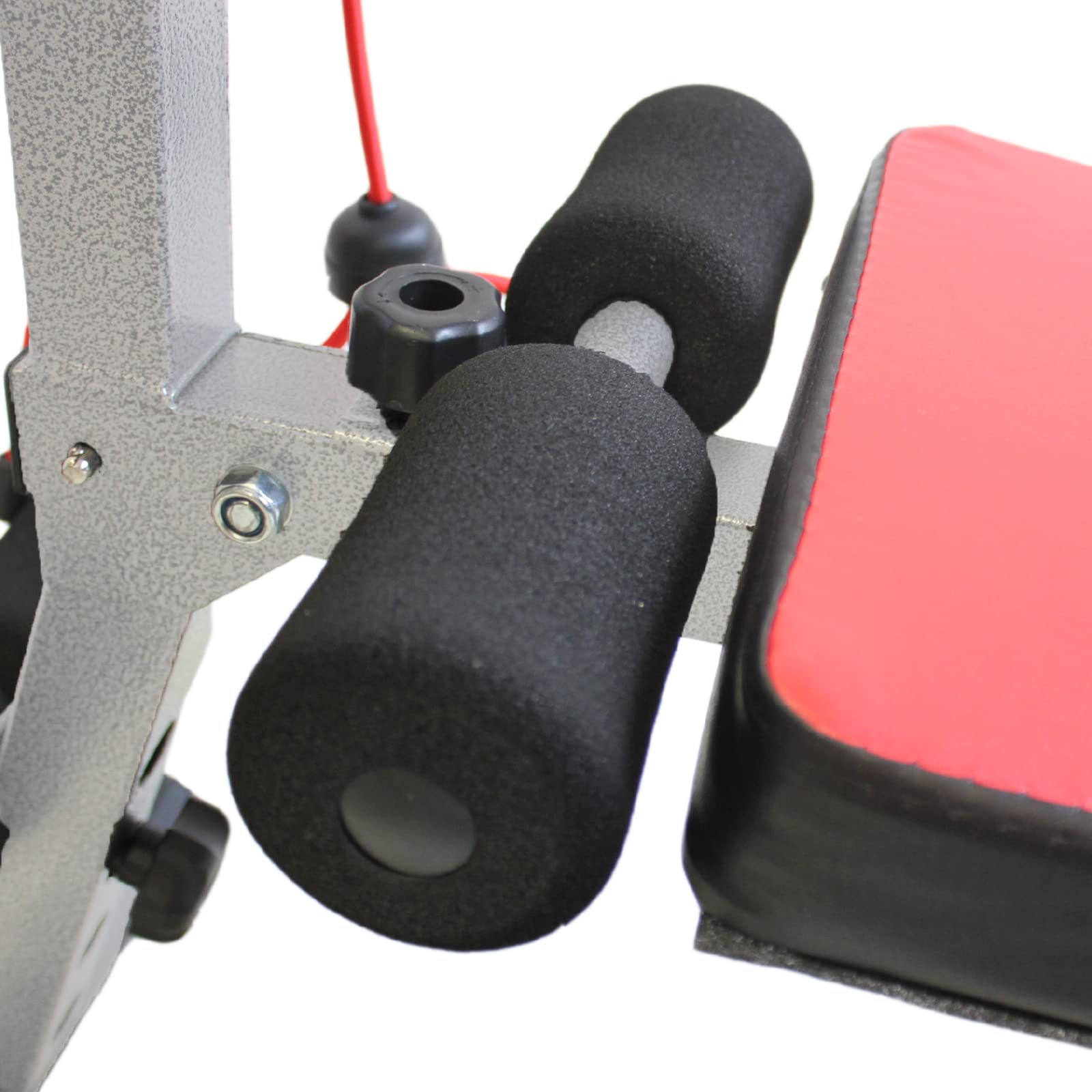 FFitness Cyclette nera 201 con cintura e cardiofrequenzimetro, per fitness a casa e allenamento
