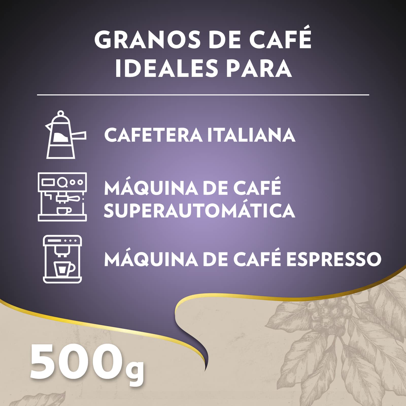 Lavazza, Espresso Barista Intenso, Café en Grano Natural Tostado, Ideal para Máquina de Café Espresso o Superautomática, con Notas Aromáticas de Cacao y Madera, Intensidad 9/10, Tueste Medio, 500 g