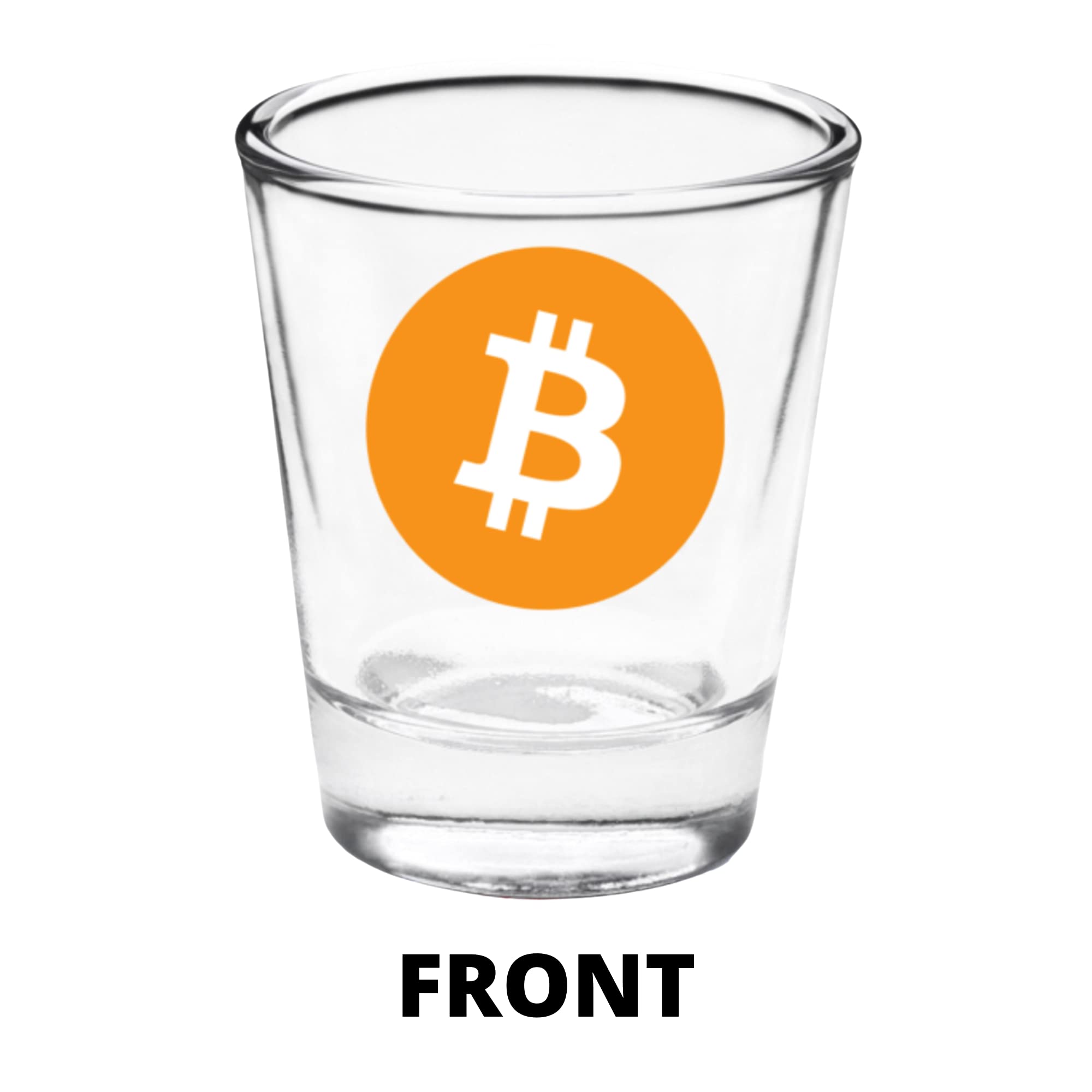 TIPSY UMBRELLA “BITCOIN TO THE MOON” Funny (1.75 oz) Collectible shot glass  / Crypto Currency Gifts (1) : Amazon.sg: Home