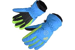 High-Performance Kids Snowboard Gloves