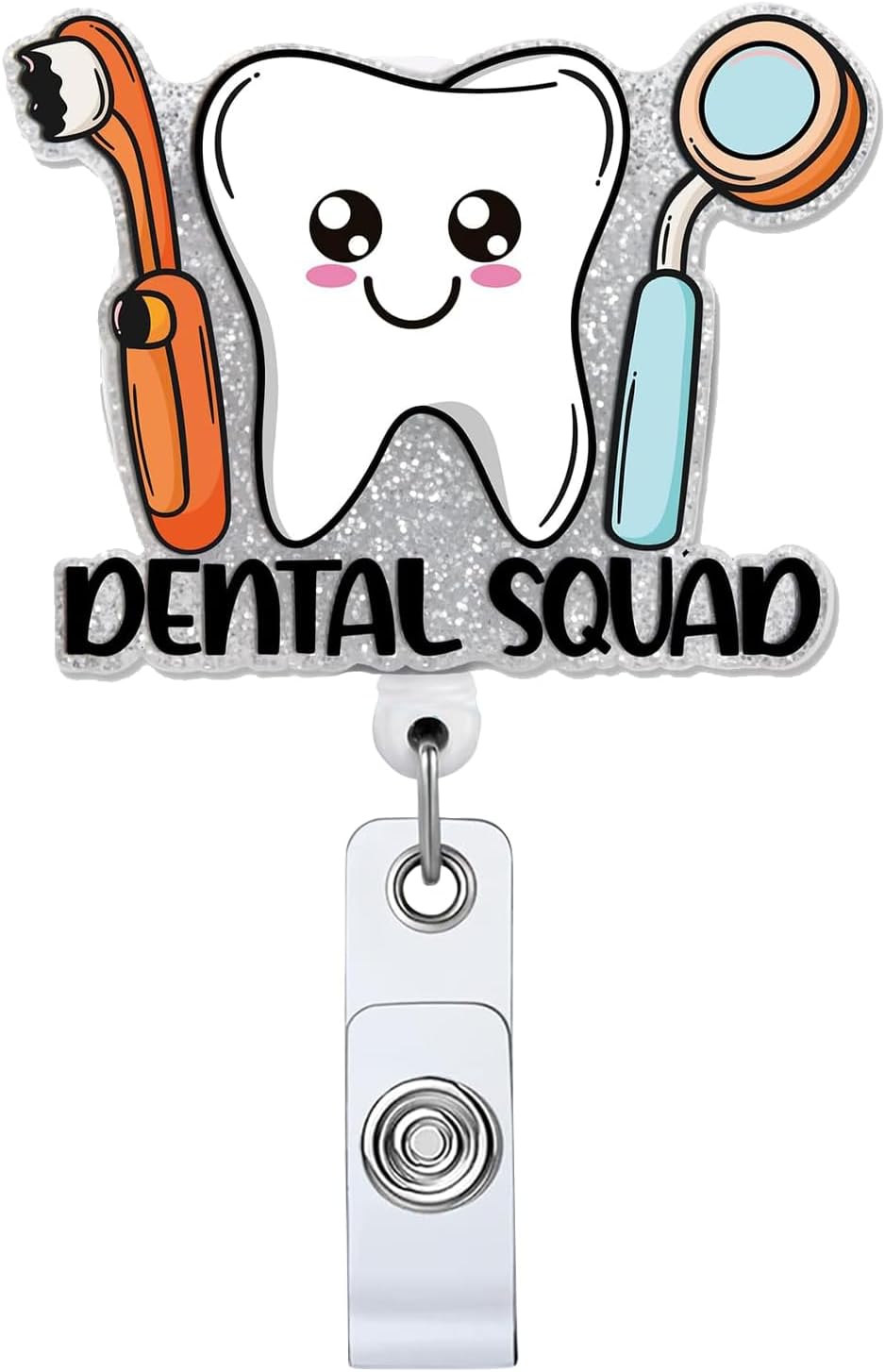 Dental Badge Reel, DA Dental Assistant Accessories Badge