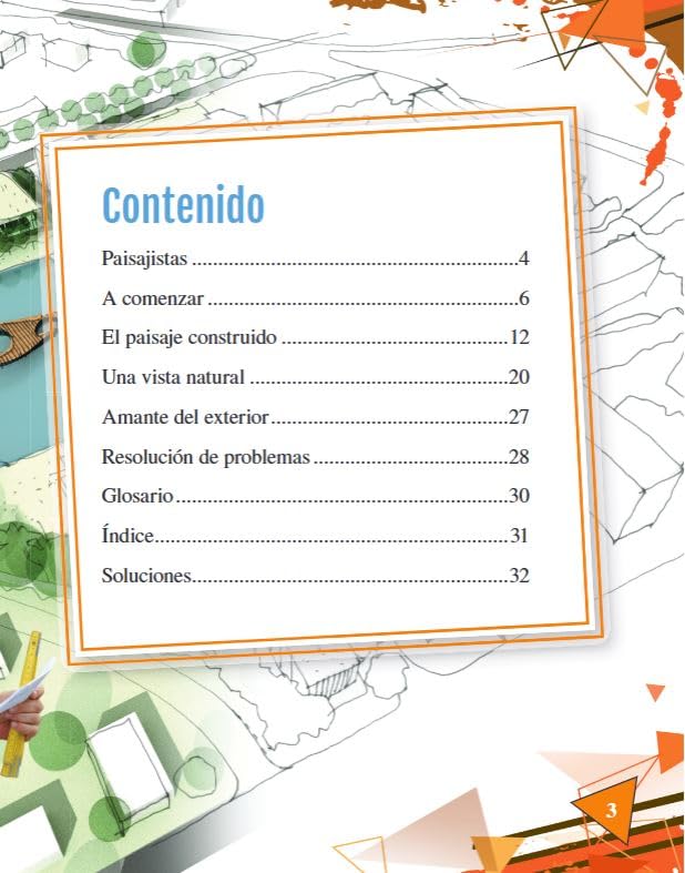 En el trabajo: Paisajistas: Perimetro (Mathematics in the Real World) (Spanish Edition) - Image 3