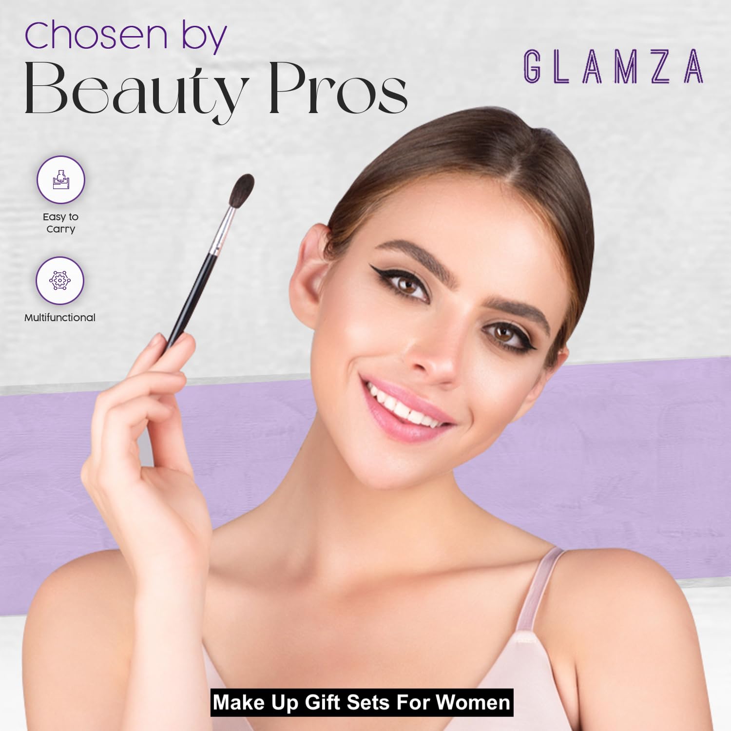 Glamza Set de maquillage 68 pièces 1 unité