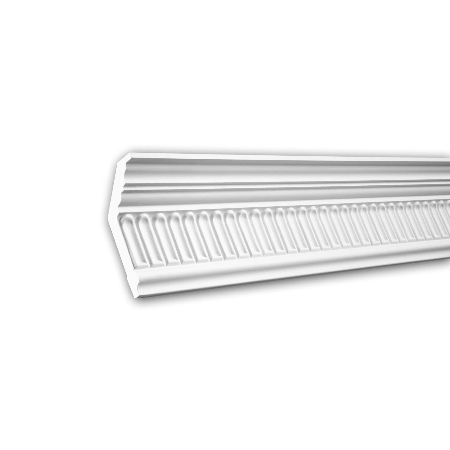 Corniche flexible 150104F Profhome en polyuréthane moulé de 200 cm pour finitions murales