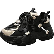 TERBOFIN Women's Chunky Sneakers Platform Walking Shoes Fashion Tennis Shoes Mesh Breathable Non Slip
