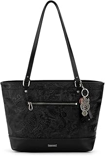 Sakroots Arcadia Recycled Metro Tote, Black