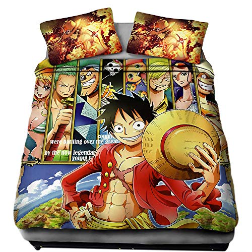KIACIYA Funda Nórdica One Piece, One Piece Juego...