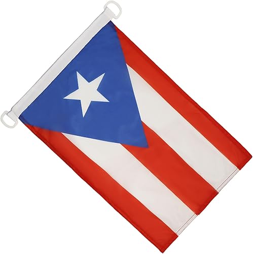 Miniatura 2 de AZ FLAG Bandera náutica de Puerto Rico 18'' x 12'' - Banderas de Puerto Rico 11.8 x 17.7 in - Banner de 12 x 18 pulgadas para barco