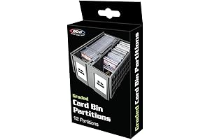 BCW Dividers for GRADED Card Bins