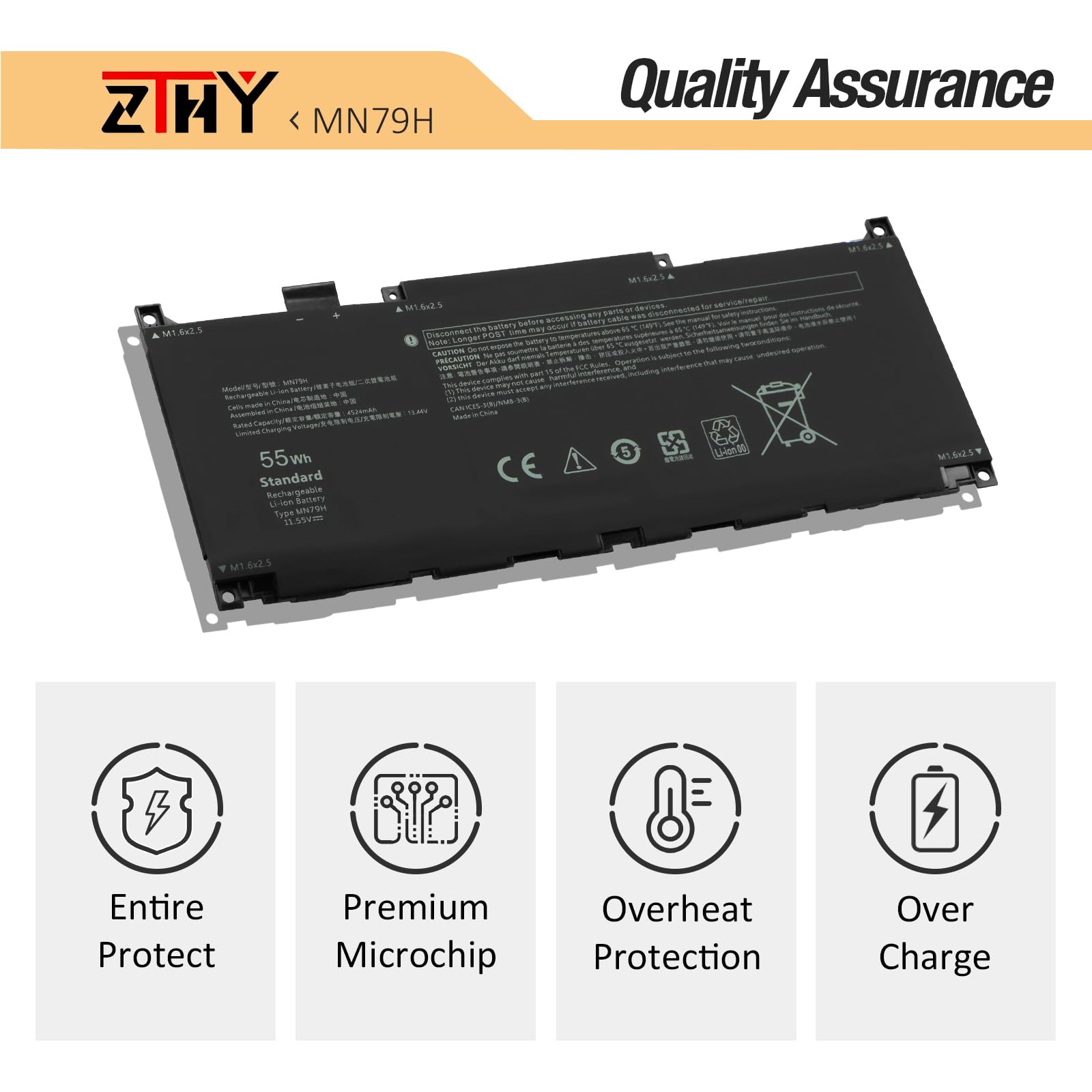 Amazon.com: MN79H Laptop Battery for Dell XPS 9320, XPS 13 9340