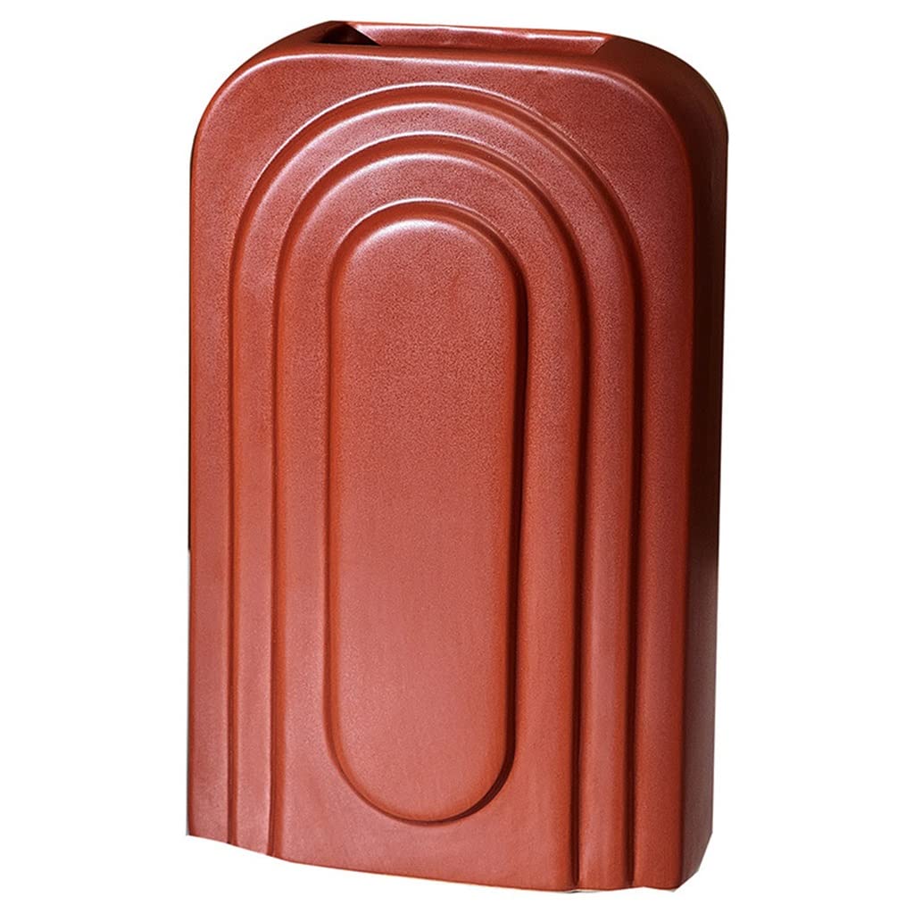 Ceramic vase， Tall Artistic Geometric Decorative Vases