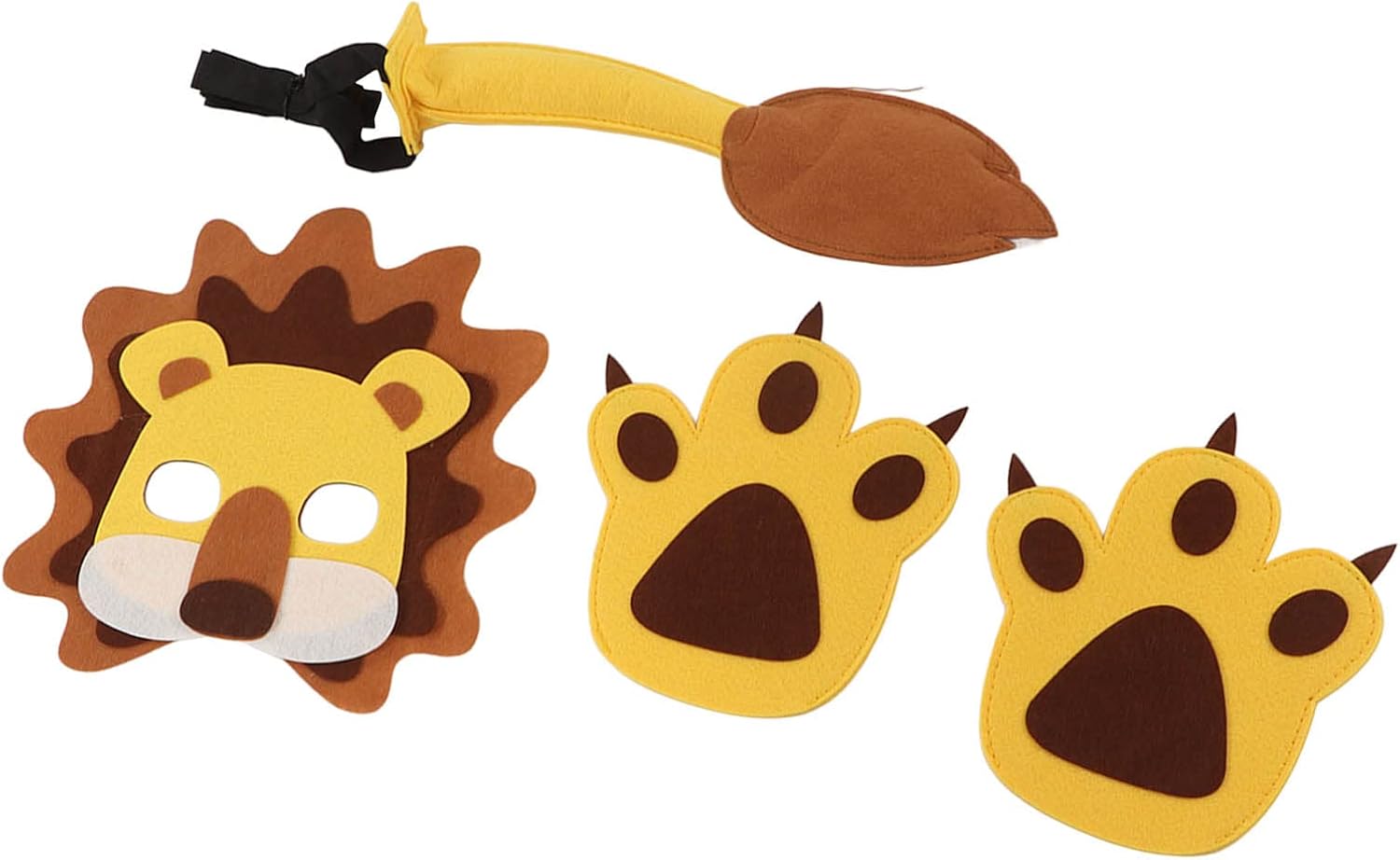 Kikumi León Felt Costumes, Felt Masks Interesting Animals Handmade with De León Pata for Halloween Costume Party