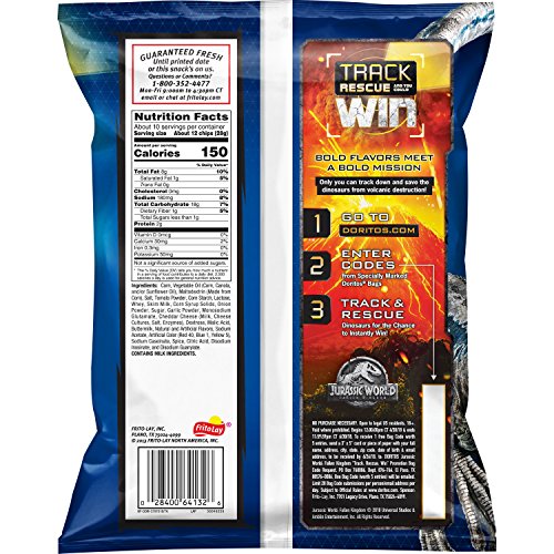 Image of Doritos Tortilla Chips, Cool Ranch, 9.5 Ounce