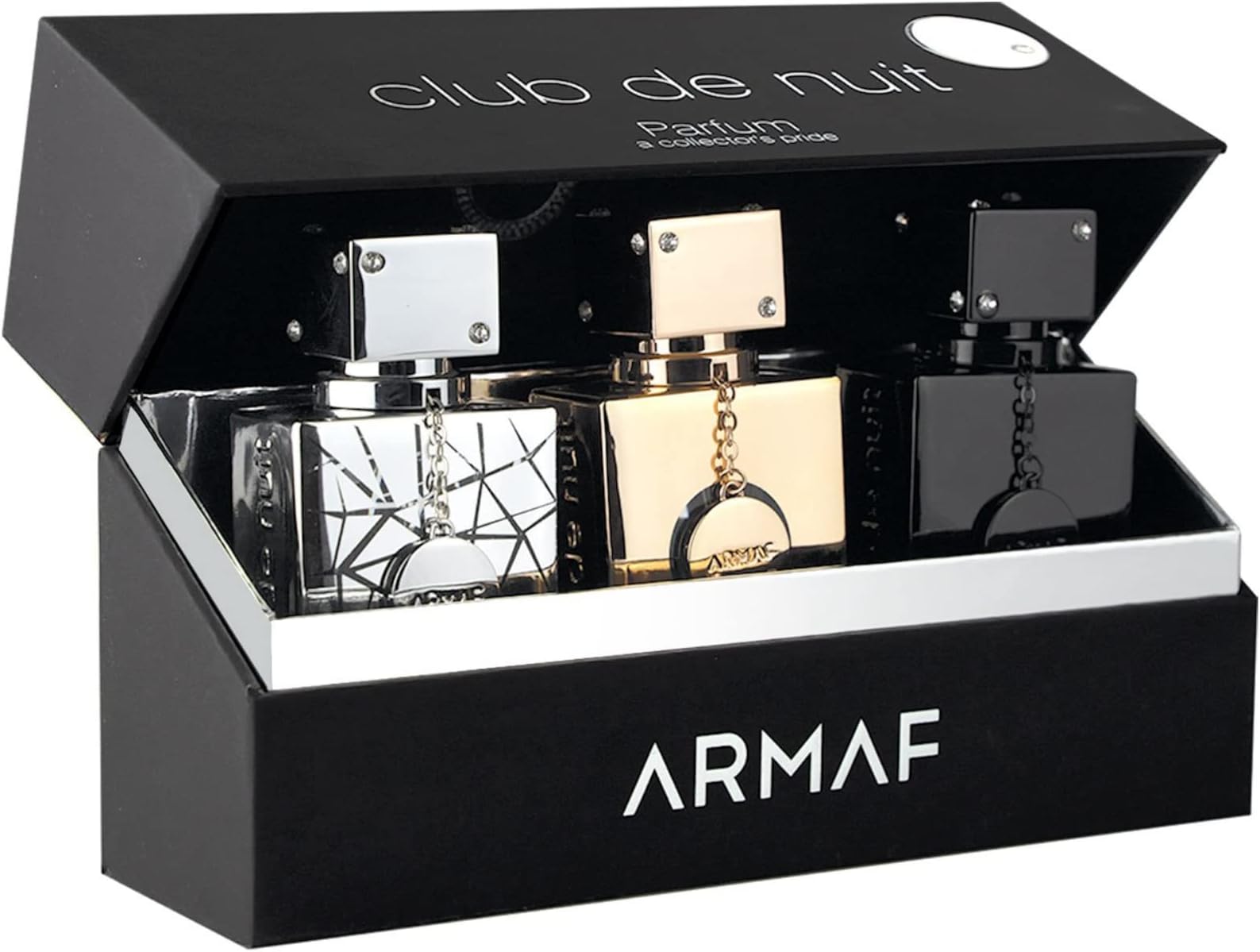 Armaf Perfumes Club De Nuit Gift Set - Milestone, Sillage, Club De Nuit Intense Man EDP 30ml - Fragrance for Men and Women
