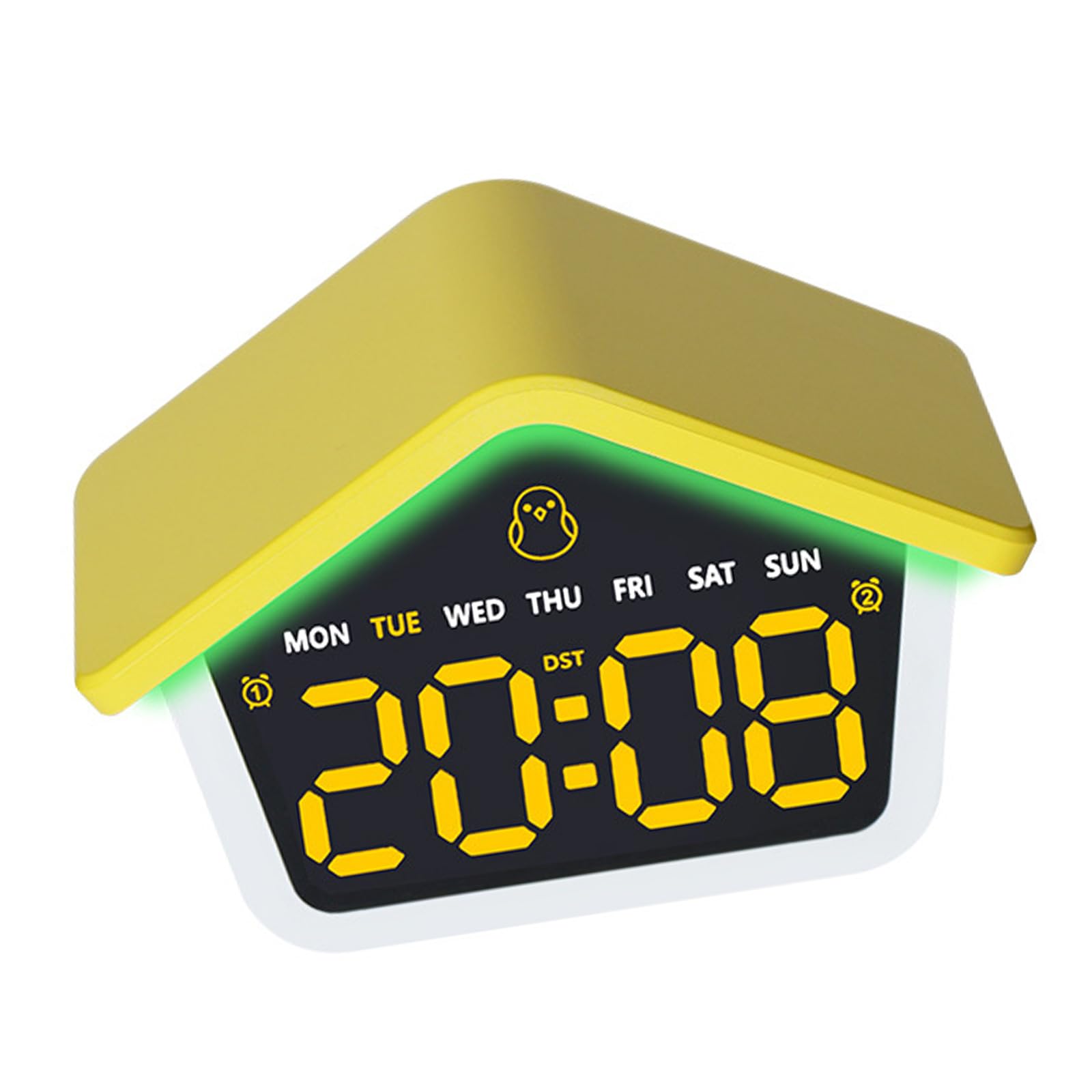 Tsophreniq Alarm Clocks for Bedroom Living Room Digital Clock Digital with Time Day of Week Date DST Desk Clock for Bedroom