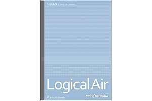 Nakabayashi NO-B576B Logical Air Notebook B Ruled B5/30 Sheets