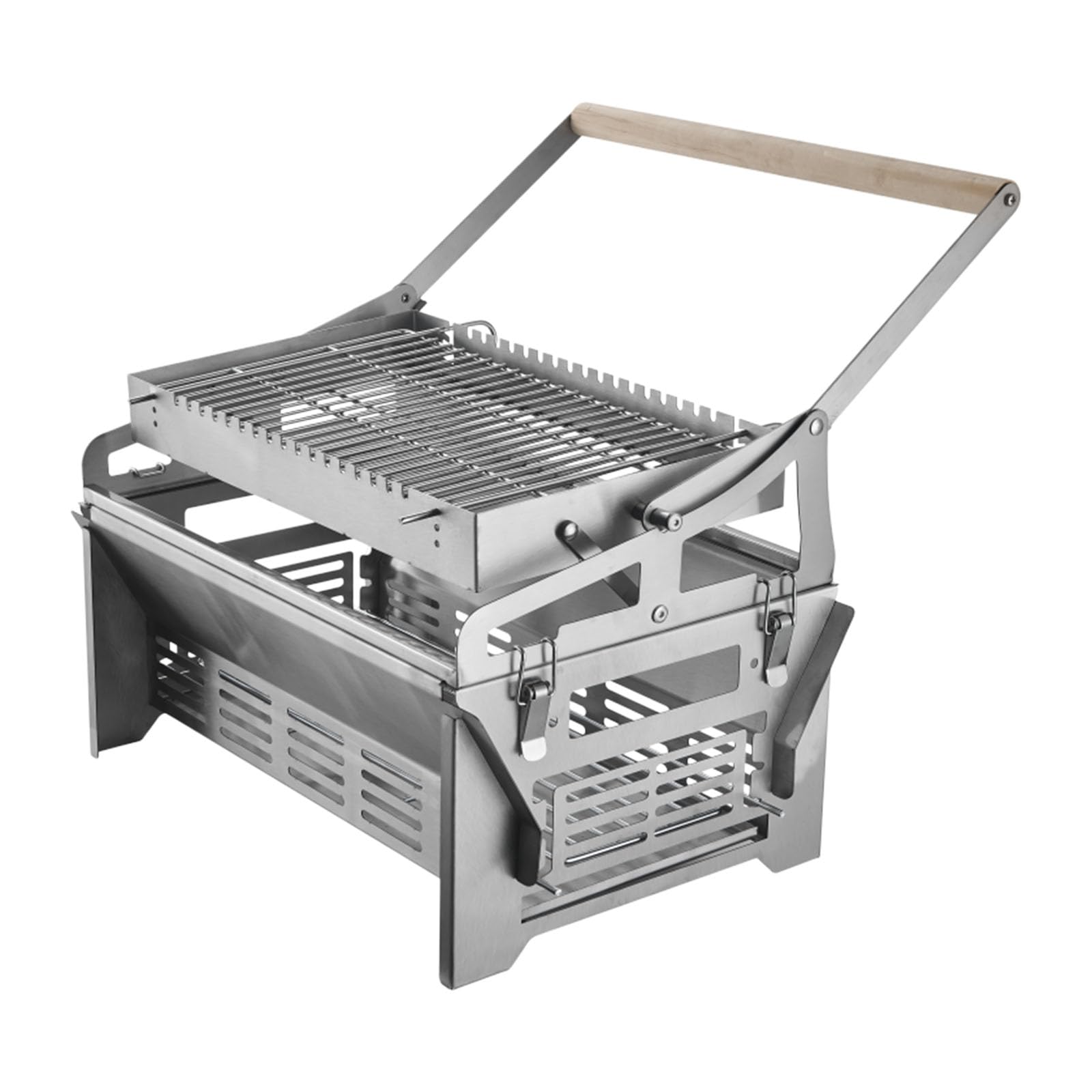 NMFLAB Rotating Barbecue Grills with Removable Parts Quick Assembly and Uniform Heat Distribution Charcoal Grills Outdoor Cooking Barbecue
