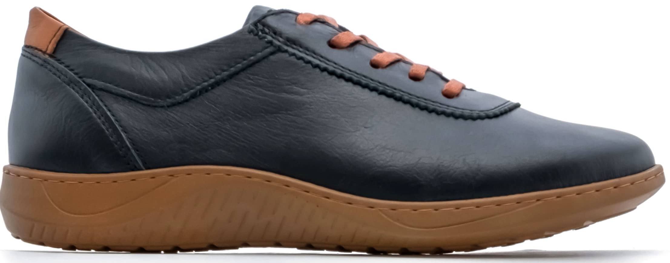 Lusco Zapatos de cordones cómodos casuales para mujer para uso diario/ocasional