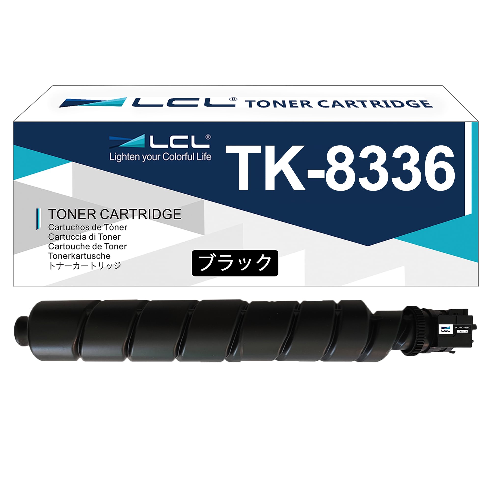 Amazon.co.jp: LCL 京セラ用 TK8336 TK-8336 増量 (1パック ブラック