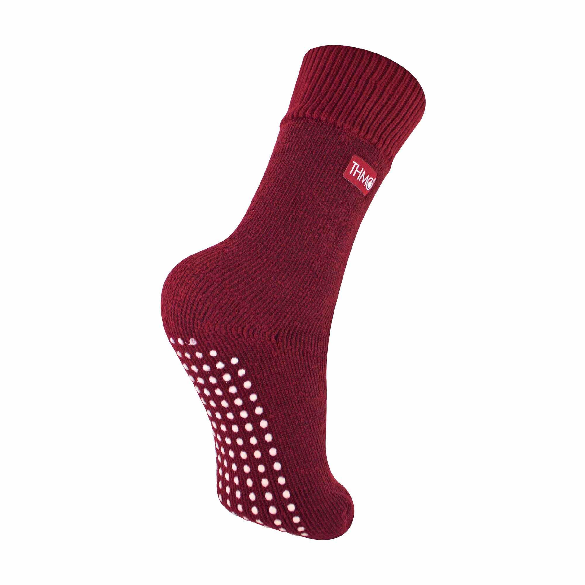 Thmo 1 Pack Kids Thermal Socks For Winter - Fuchsia