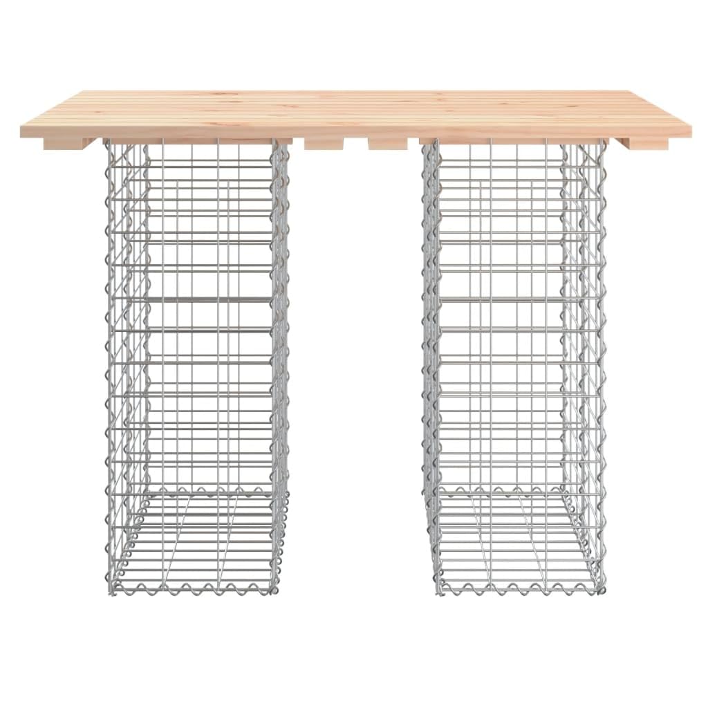 Tavolo da giardino in legno di pino massiccio, 100 x 70 x 72 cm, tavolo da terrazza, tavolo da balcone, tavolo da pranzo, tavolino da giardino, terrazza, balcone, veranda, esterno, per