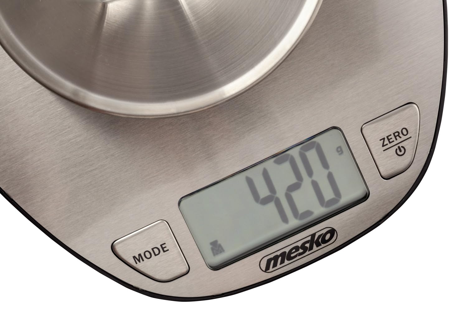Mesko Cyfrowa Waga Kuchenna, Stal Nierdzewna, Szary, do 5 kg