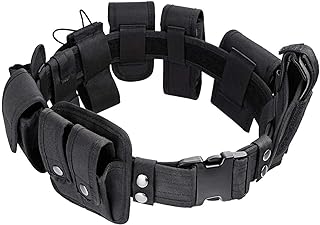 IronSeals 10 Pack Bundle Outdoor Molle System Tactical Belt Security Police Guard Utility Kit 1000D Nylon - IronSeals