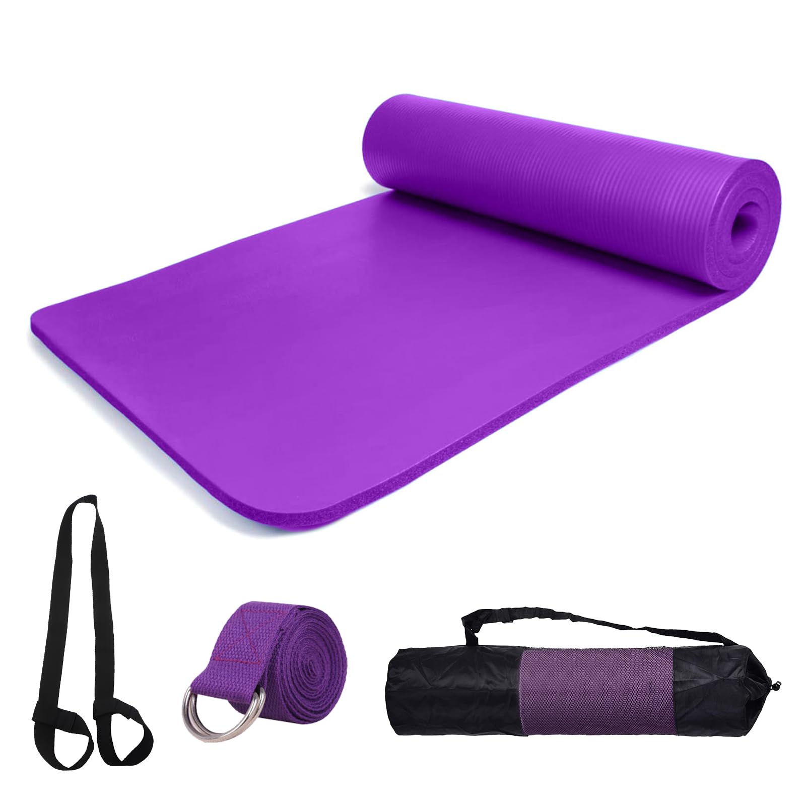 smallrun Esterilla Yoga Antideslizante 10mm Alfombrilla de