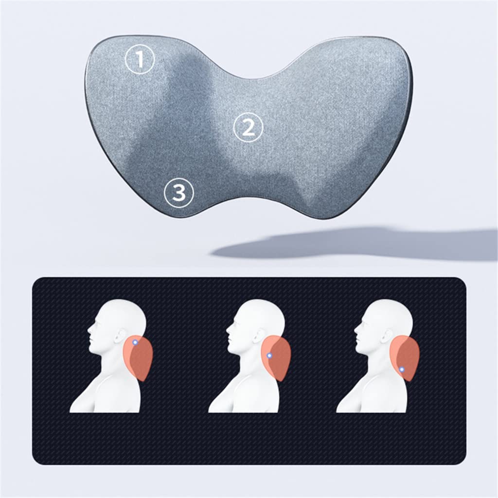 Almohadas universales para el Cuello del Asiento del Coche, Paquete Lateral, reposacabezas, Memoria automática, Relleno de algodón, Tejido de Fibra, Accesorios para reposacabezas